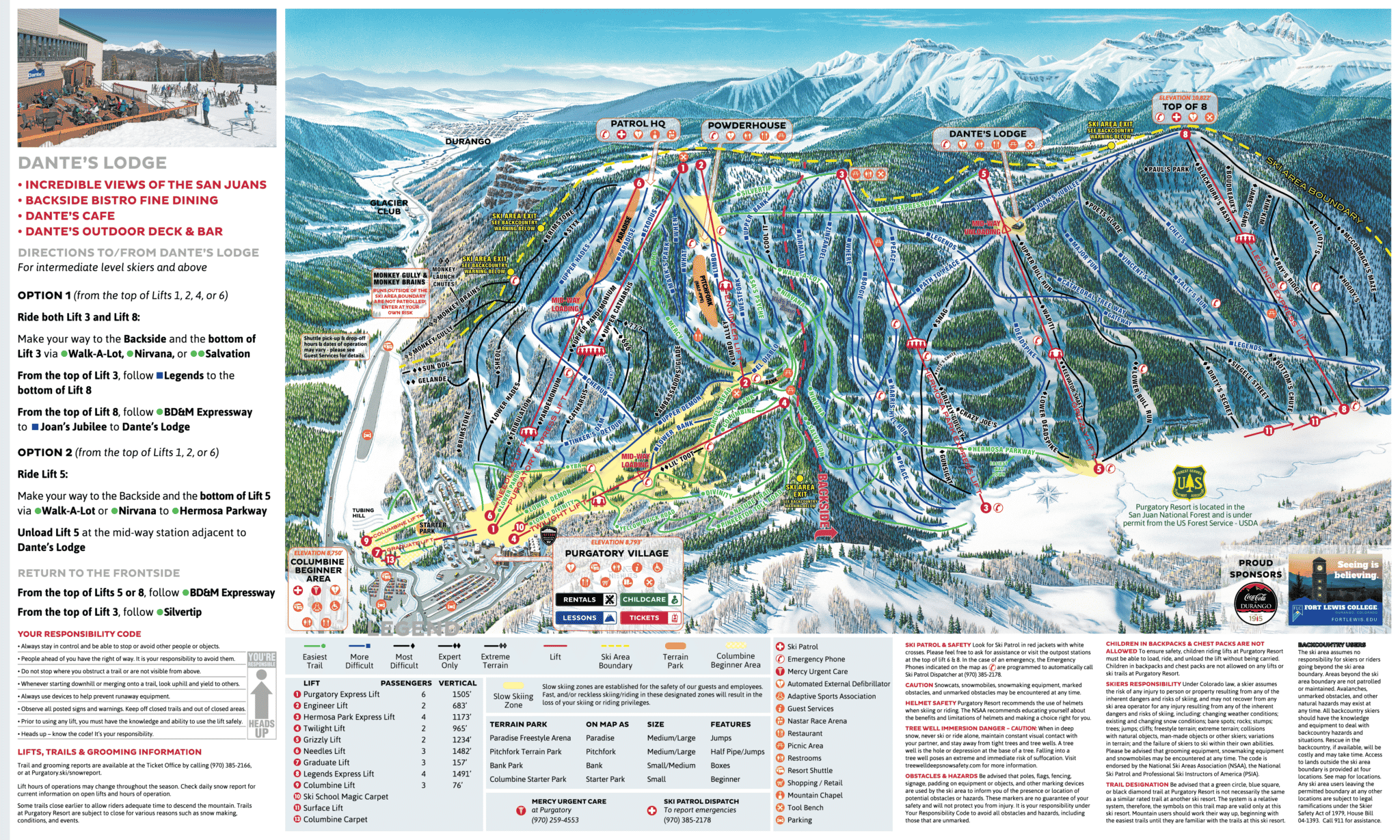 Trail Maps - Purgatory Resort