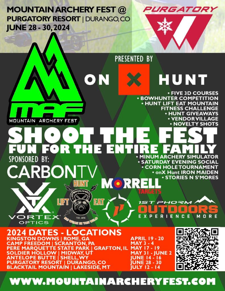 Mountain Archery Fest 2024 Purgatory Resort